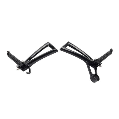Rear Passenger Footrests FootPeg Bracket For Yamaha YZF R6 YZFR6 03-05 R6S 06-09
