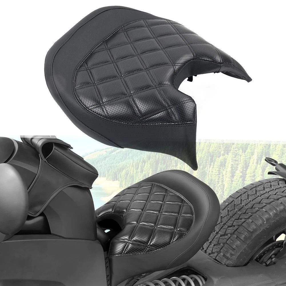 Black Motorbike Front Rider Driver Seat Cushion For Can Am Ryker Sport 2022-2024