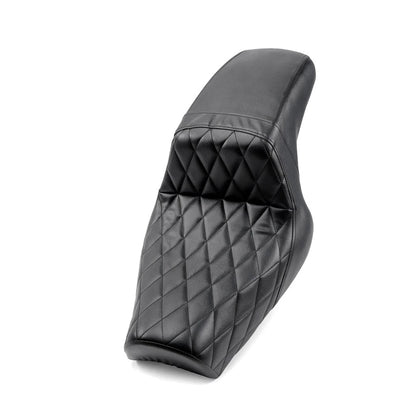 Two-up Seat For Harley Sportster Custom XL883C 2004-2010 For 2.3GAL-3.5GAL Tank