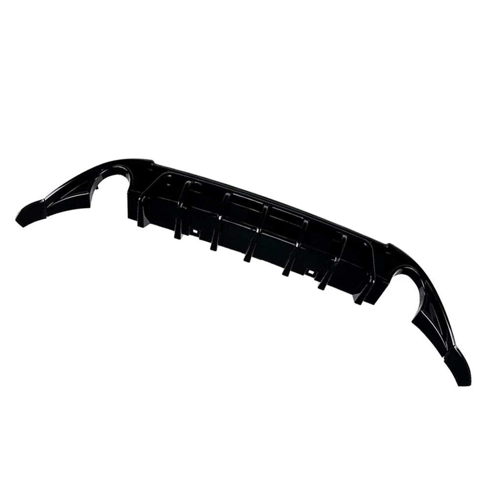 Rear Bumper Protector Spoiler Lip For VW Golf 7 Standard GTD 2014-2017 Black