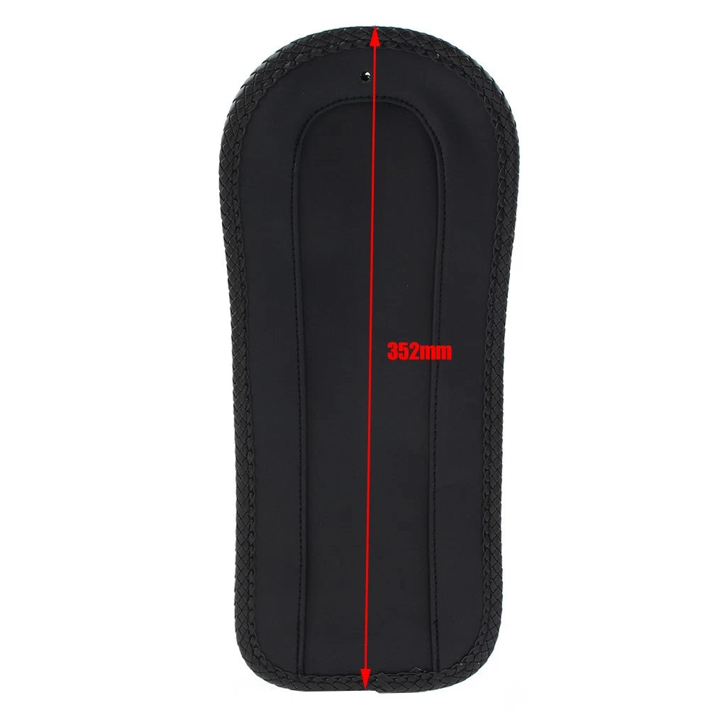 1pc Rear PU Leather Fender Bib for Solo Seat Harley FX/FXR Softail 1984-2006
