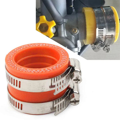 Orange Carburetor Rubber Adapter Intake Manifold For OKO PWK 28/30mm US