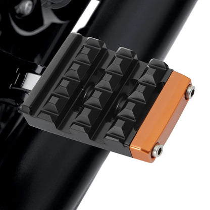 Black Passenger Footpegs Rest Fit For Harley Touring Electra Road Glide King US