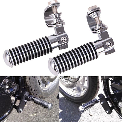 Highway Motorcycle Foot Pegs For Harley Touring Road Street Glide 1"~1-1/4" Bars