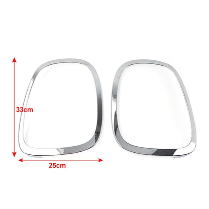 Taillight Ring Bezel Trim Cover Rear For BMW Mini Cooper F55 F56 F57 Silver Left