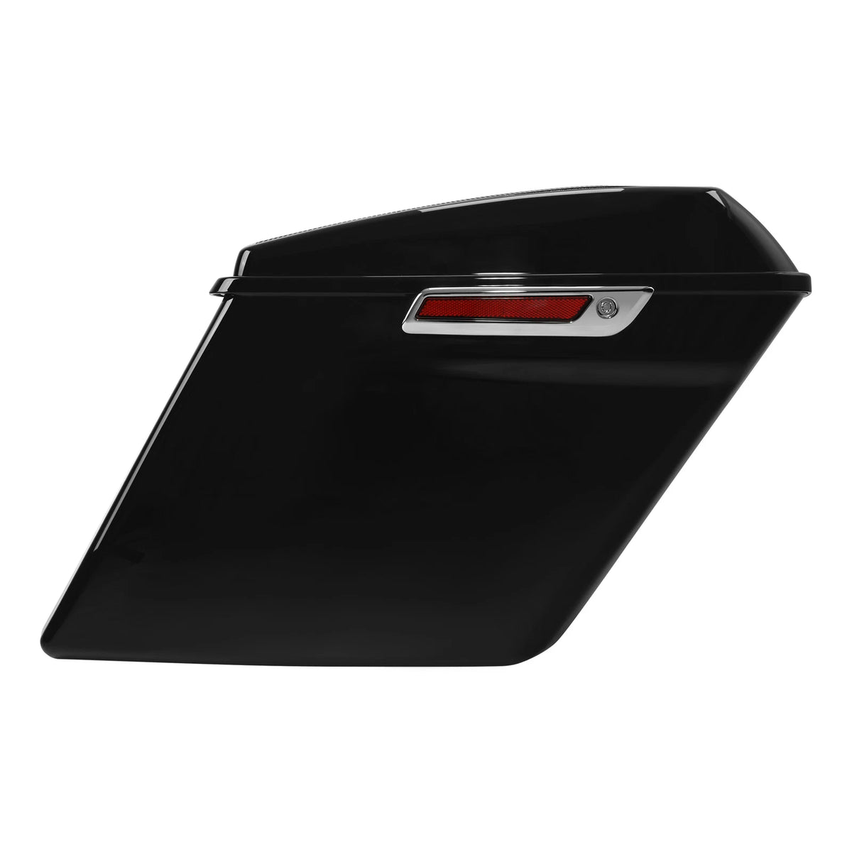 5" Stretched Saddlebags Dual 5x7" Speakers Cutout For Harley Electra Glide 14-Up