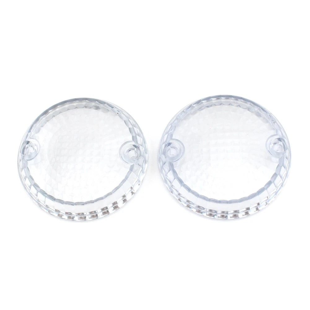 Clear Turn Signal Lens Cover For Kawasaki Vulcan 1500 Classic Mean Streak Pair