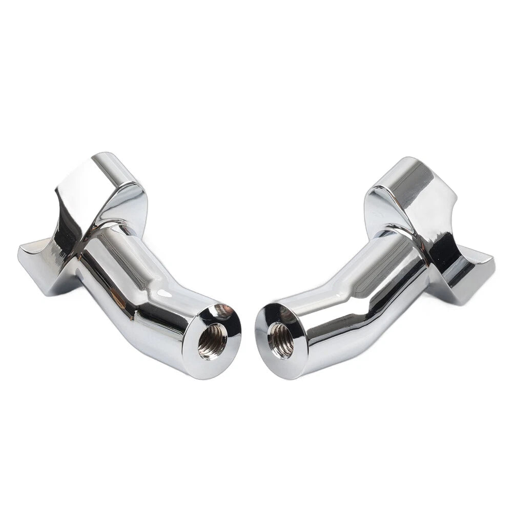 3 1/2" Pullback Handlebar Risers Fit Harley 1" Bar Dyna Softail Road King Chrome