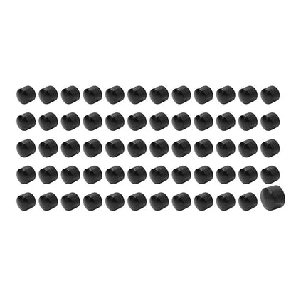 60X Engine Screw Bolt Cover Kit For Harley Dyna Softail Touring Road Glide Black