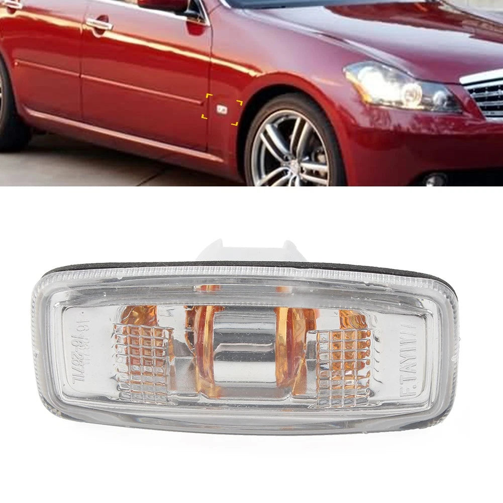 Fit Infiniti M35 2006-2007 26160-9Y000 Side Marker Light Turn Signal Lamp Cover