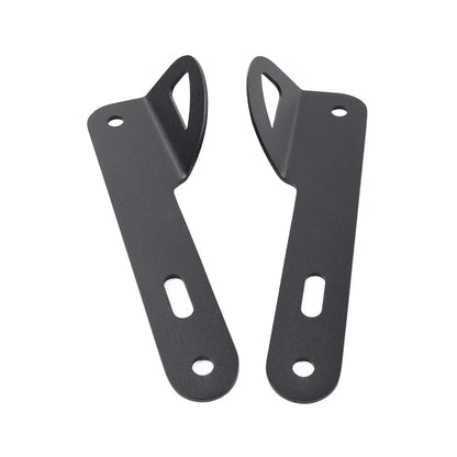 Pair Front Teardrop Tie-Down Brackets Mount For Harley Touring Street Glide FLTR