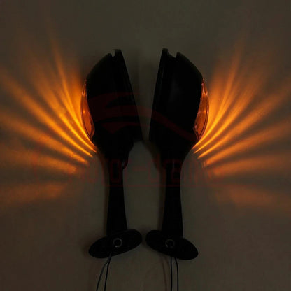 Rear View Mirrors LED Turn Signals For Suzuki GSXR600 GSXR750 2006-2015 GSXR1000