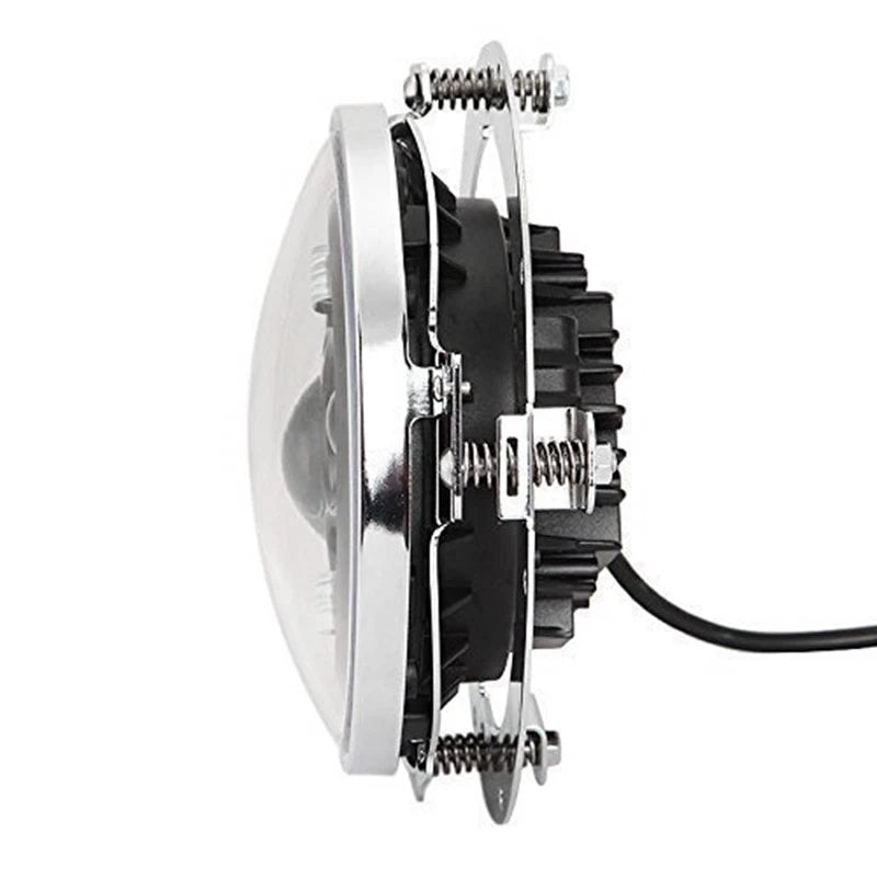 For Harley Touring 7" Inch Motorcycle LED Headlight Mounting Ring Bracket Chrome