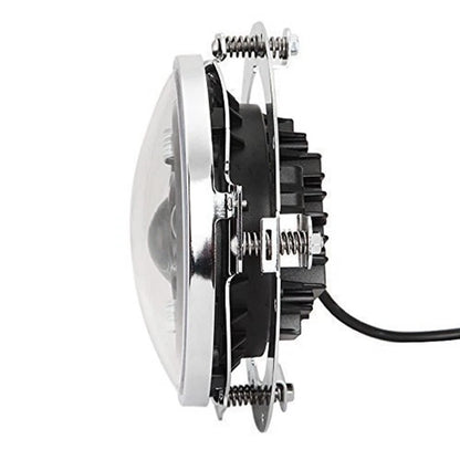 For Harley Touring 7" Inch Motorcycle LED Headlight Mounting Ring Bracket Chrome