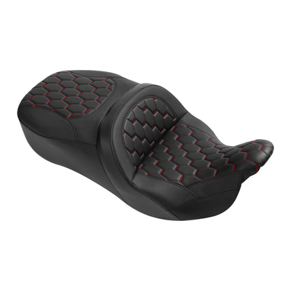 Rider Driver Passenger Seat Fit For Harley Electra Road Glide King 2009-Up 2010