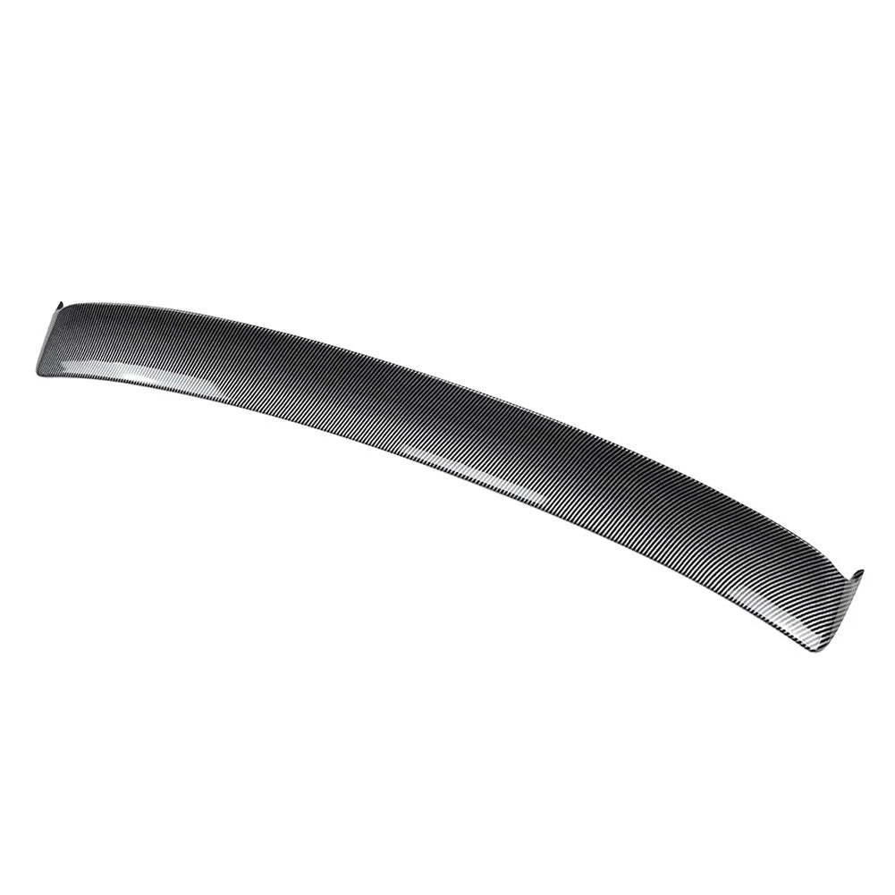 1pc Carbon Fiber Pattern Rear Window Roof Spoiler Wing For Audi A4 S4 B8 2009-16