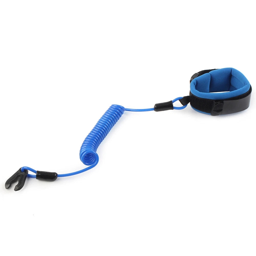 Boat Engine Emergency Stop Switch Safety Lanyard Cord For Yamaha Jet Ski Blue