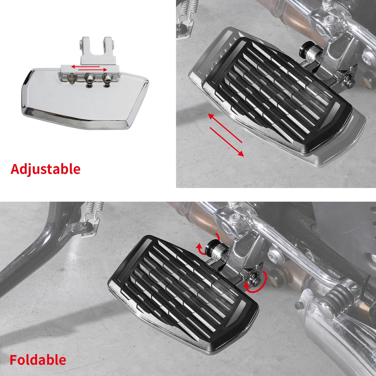 Driver Passenger Footboards Floorboards For BMW R18 B Transcontinental 21-24 23