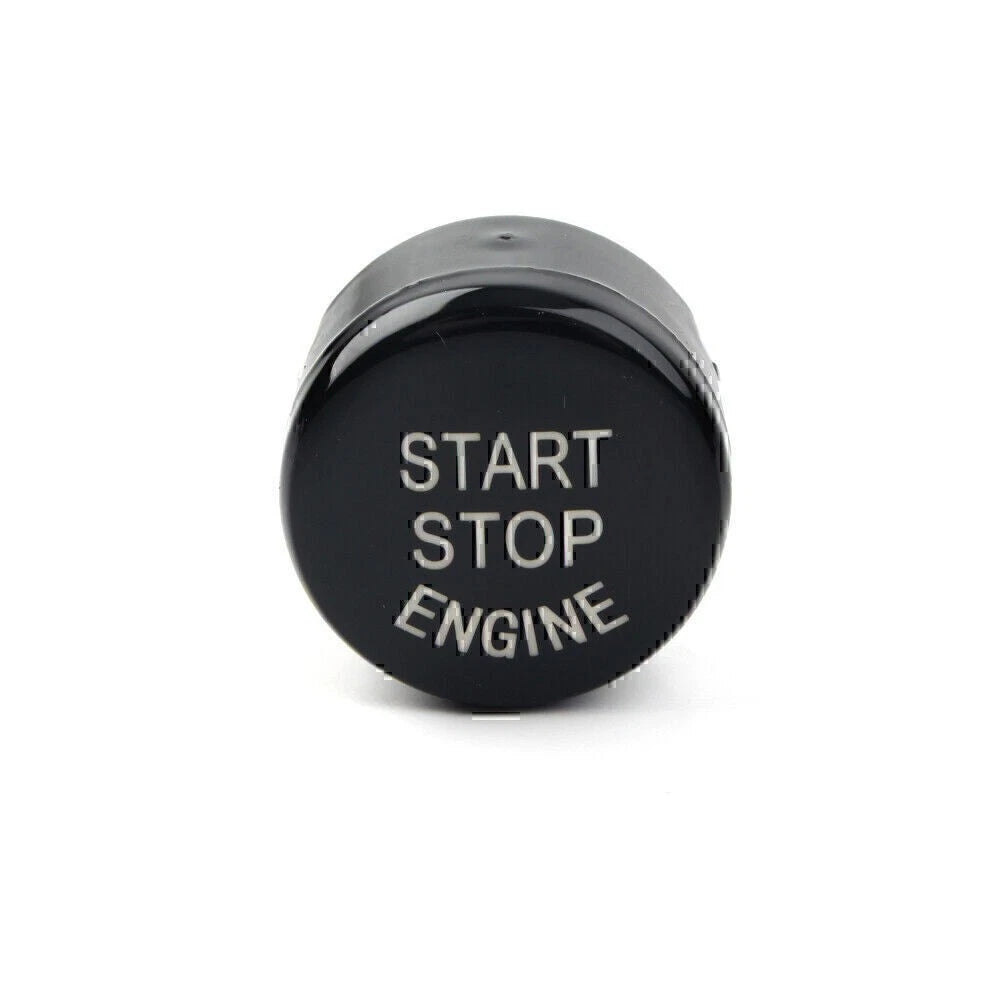 W/ Auto Start/Stop Engine Switch Button Center for All BMW F Classis CAR Black