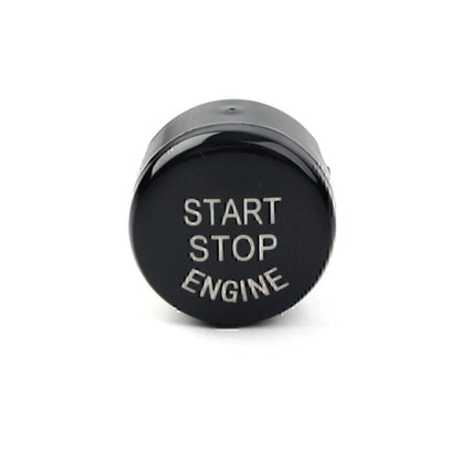 W/ Auto Start/Stop Engine Switch Button Center for All BMW F Classis CAR Black