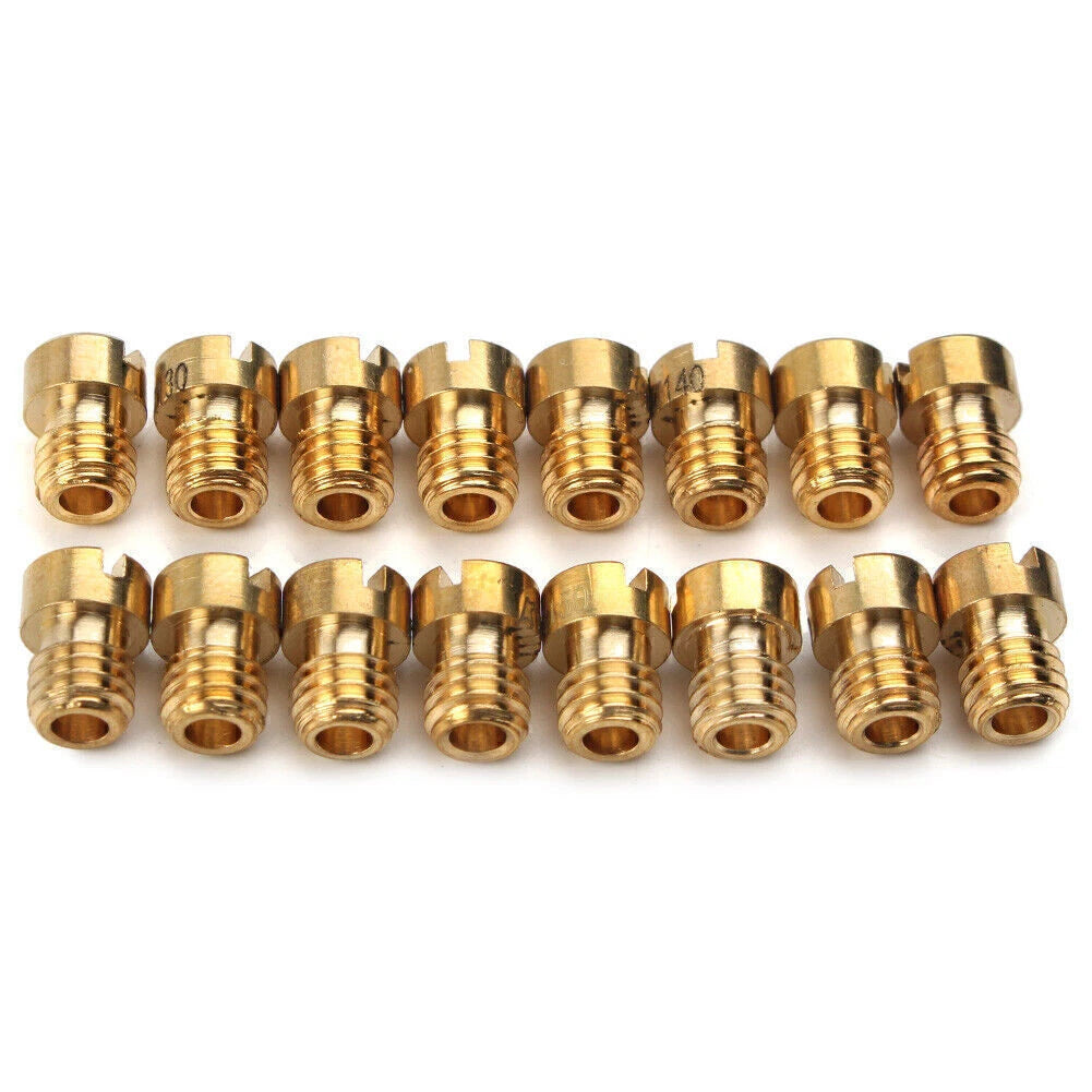 16PCS Motorcycle Carburetor Carb Main Jet Kit For PWK OKO CVK 90-150