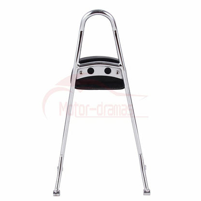Detachable Passenger Sissy Bar Backrest Pad For Harley Sportster 1200 883 04-21