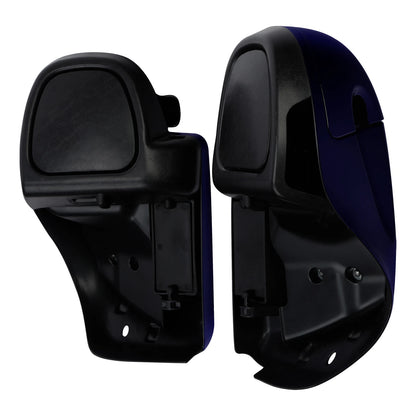 Lower Vented Fairing Fit For Harley Street Glide 14-25 Zephyr Blue/Black Sunglo