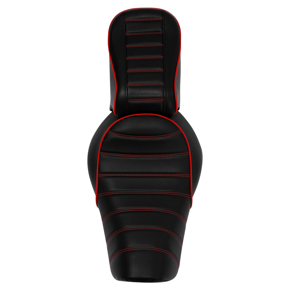 Driver Passenger Seat Fit For Harley Sportster Iron 883 XL883N 2016-Up Black Red