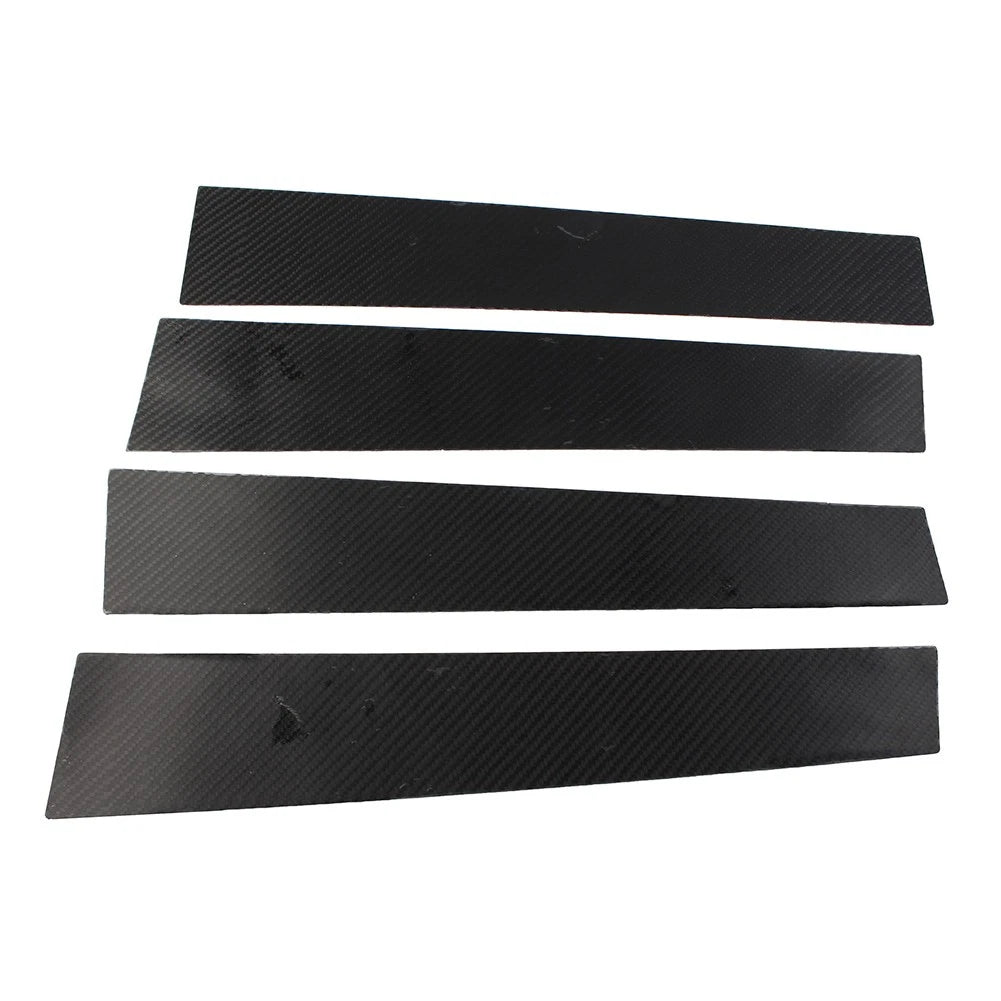 4 Pcs Exterior Door Window B Pillar Post Cover Trim For Dodge Ram 1500 19-23 US