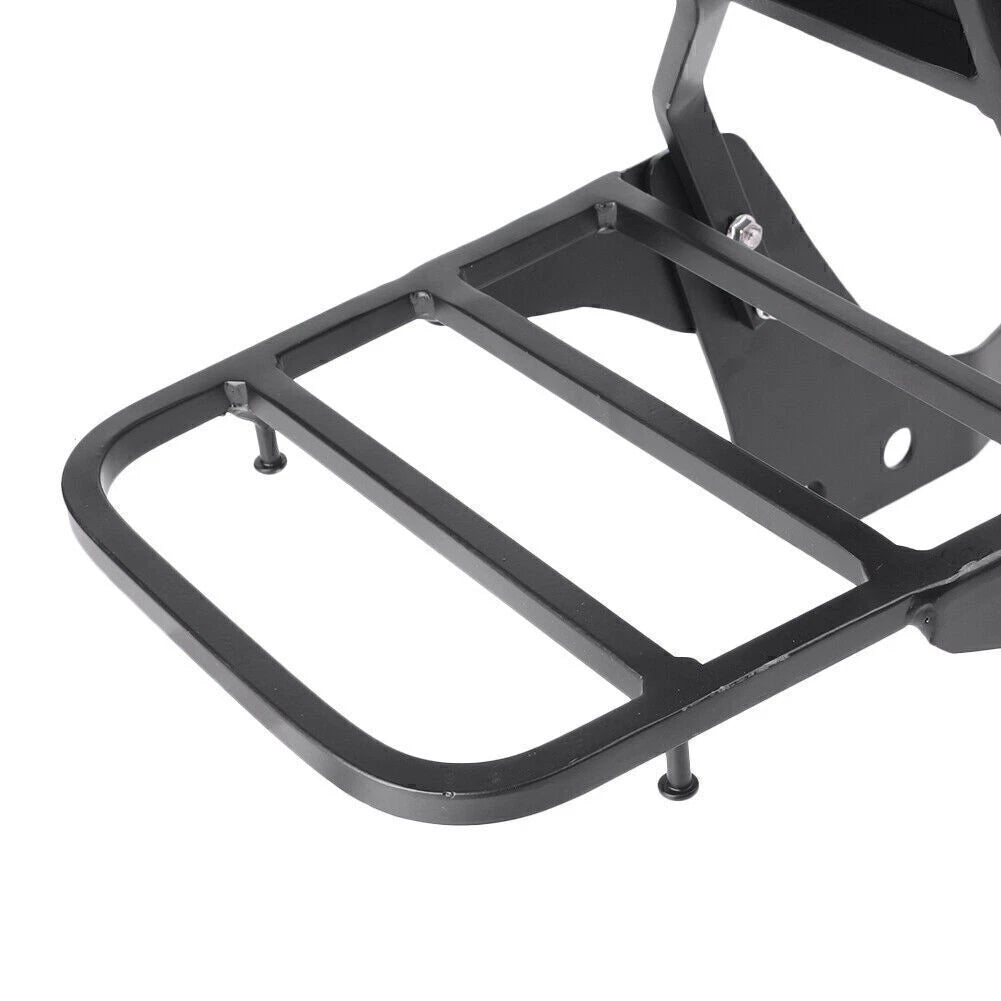 Steel Backrest Sissy Bar & Rack Black Fit for Honda Shadow VT750C Aero 2004-2012