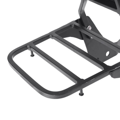Steel Backrest Sissy Bar & Rack Black Fit for Honda Shadow VT750C Aero 2004-2012