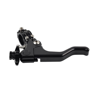 Stunt Clutch Lever Performance Cable Pull 7/8 1 Finger Universal Motorcycle Blk