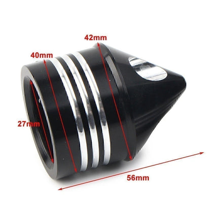 2Pcs Black Front Axle Cap Nut Cover For Harley Electra Glide Sportster FLHX