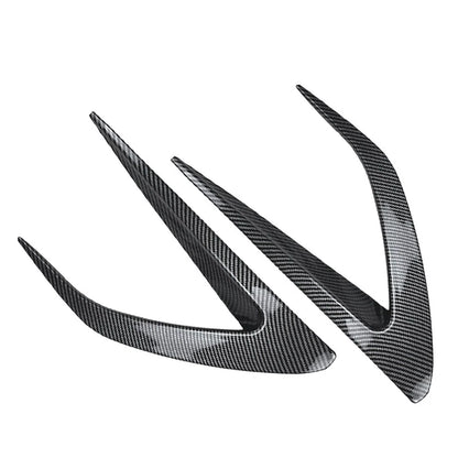 Front Bumper Side Air Vent Trims For Mazda MX-5 ND Miata 2016-2025 Carbon Fiber