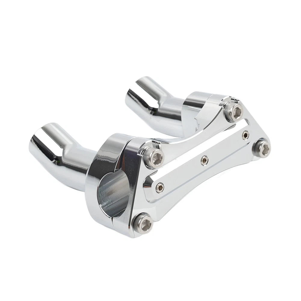 3.5" Handlebar Riser & Top Clamp Fit Harley Fat Boy Heritage Softail FXST FLSTN