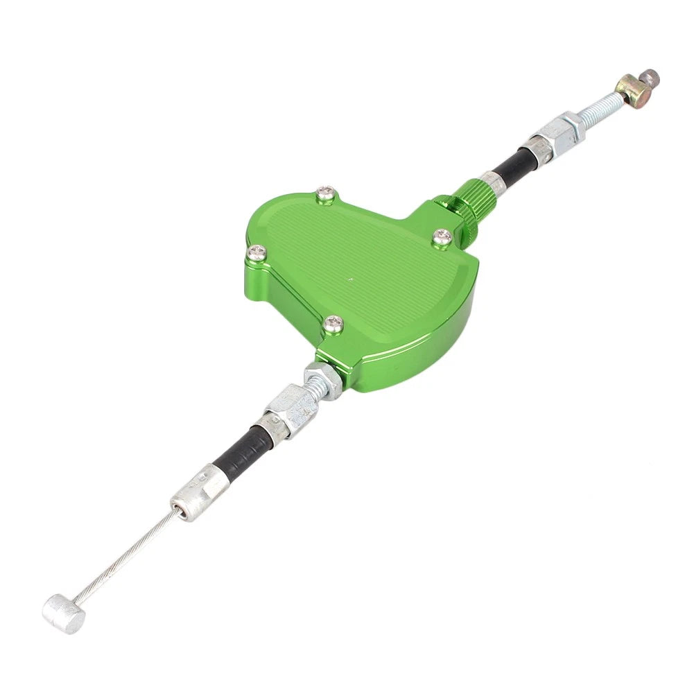 Clutch Lever Pull Cable System for Kawasaki for Honda for Yamaha YZ85 Green