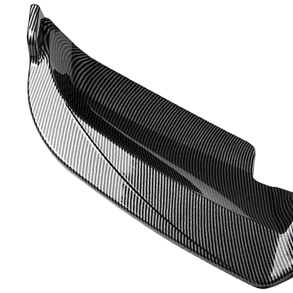 Carbon Look Front Bumper Lip Spoiler Splitter For BMW X6 F16 M Sport 2014-2019