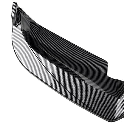 Carbon Look Front Bumper Lip Spoiler Splitter For BMW X6 F16 M Sport 2014-2019