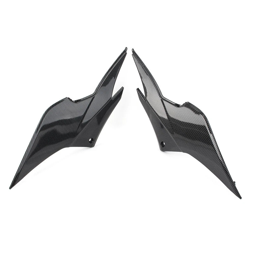 For KAWASAKI Ninja 250 2008-2016 Carbon Fiber Gas Tank Side Cover Panel Fairing