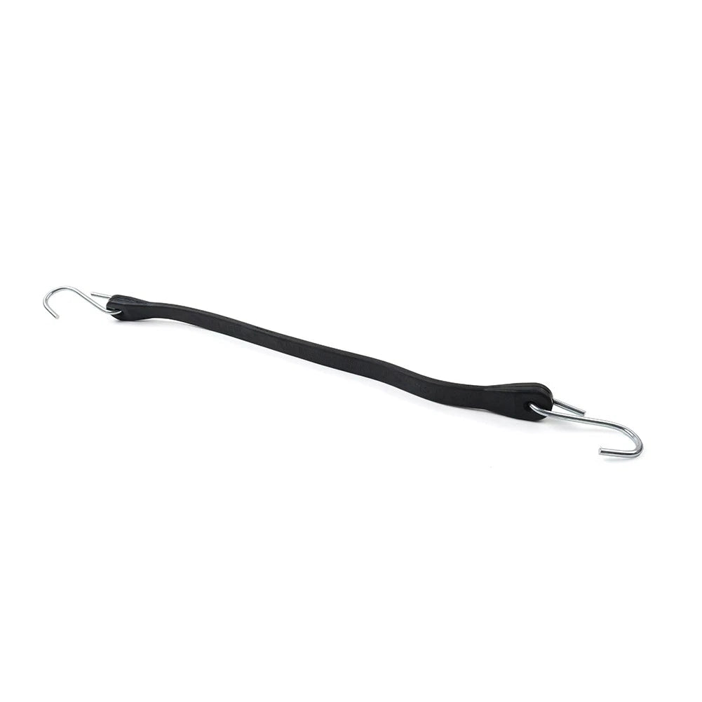 15" Heavy Duty Rubber Tarp Straps Tie Down Bungee Cords With Hooks