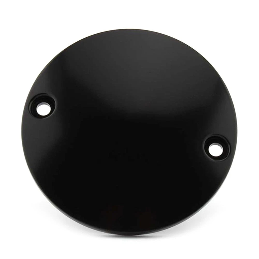 Domed Points Cover Softail Bigtwin For Harley Timing Ignition Timer Black USA