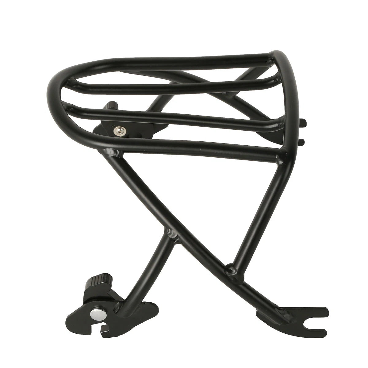 Black Solo Luggage Rack Docking Hardware Kit For Harley Sportster 883 1200 04-22
