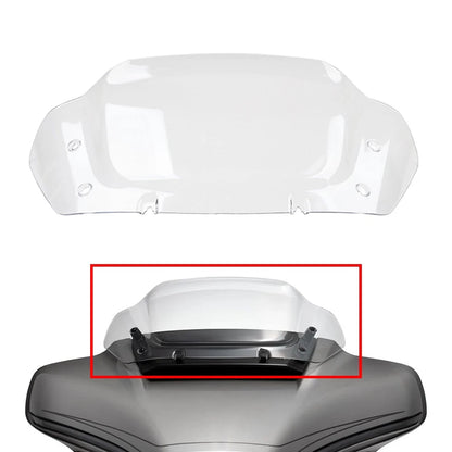 10" Windscreen Windshield For Harley Touring CVO Street Glide 2023 2024 Clear