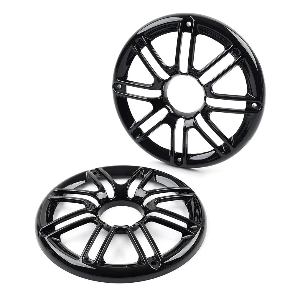 Glossy Black Rear Speaker Grill Cover For Harley Tri Glide Ultra FLHTCU/L 14-23