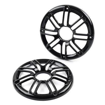 Glossy Black Rear Speaker Grill Cover For Harley Tri Glide Ultra FLHTCU/L 14-23