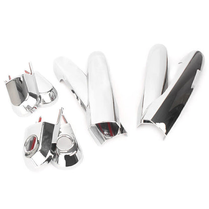 Door Handle Cover Trims Protect Chrome Fit Hyundai Accent 2006-2010 2007 Car ABS