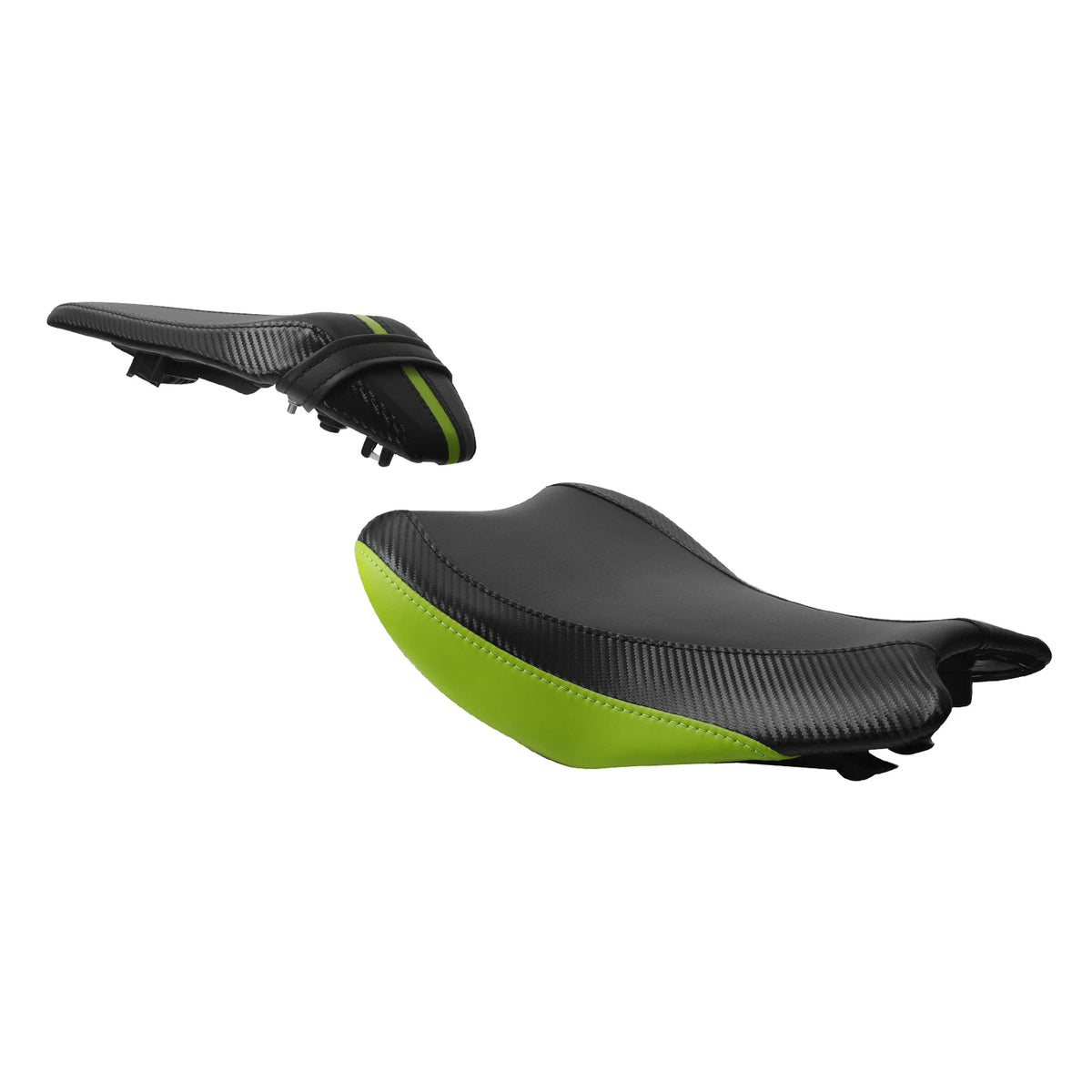 Driver & Passenger Pillion Seat Fit For Kawasaki Z900 2017-2023 2018 Black+Green