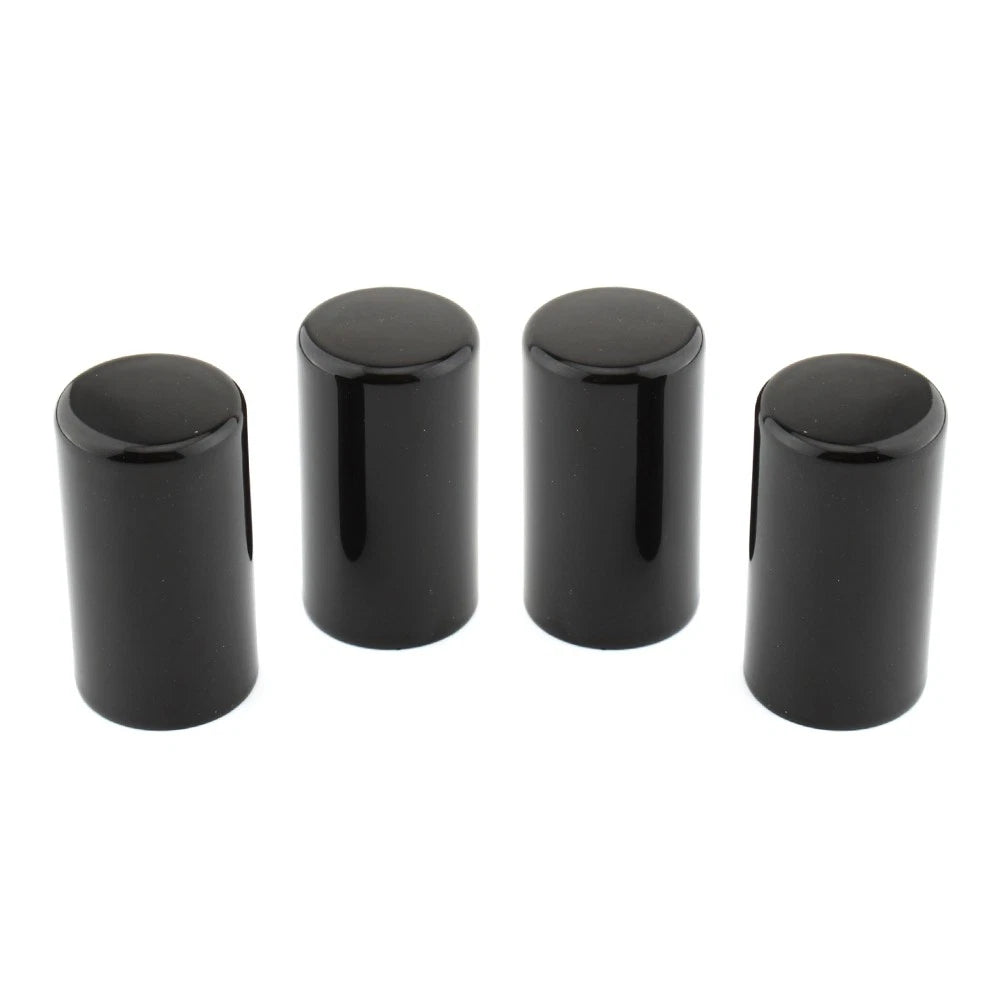 4Pcs Docking Hardware Point Covers Kit Fit for Harley Touring FLHX 2009-23 Black