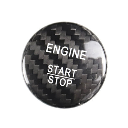 Carbon Fiber Engine Start Stop Button Cover For Mercedes A B C E GLE GLC CLA US