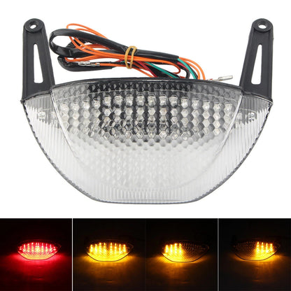 For Honda CBR600RR 2007-2012 LED Taillight Turn Signal Light Integrated Clear US